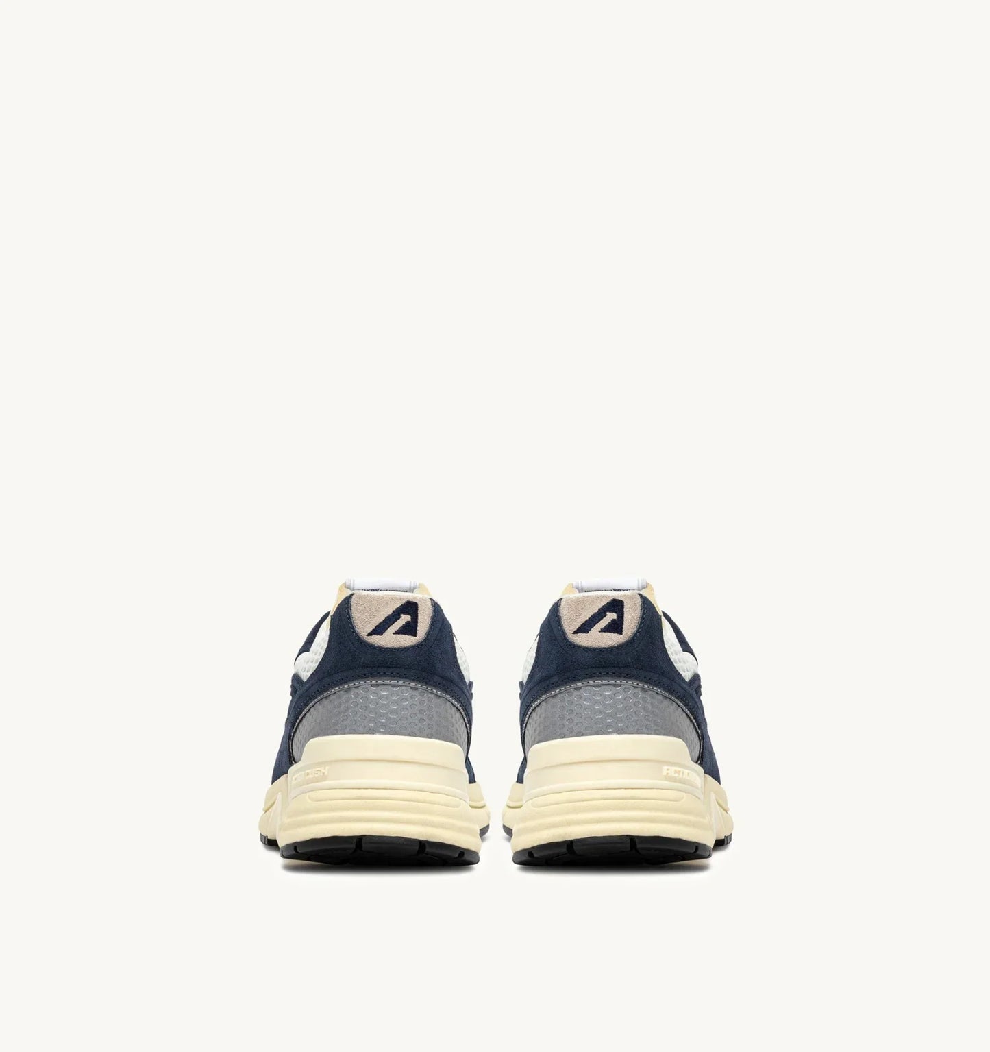 BASKETS HYPERWAY EN MESH ET DAIM BLUETTE ET MARSHMALLOW