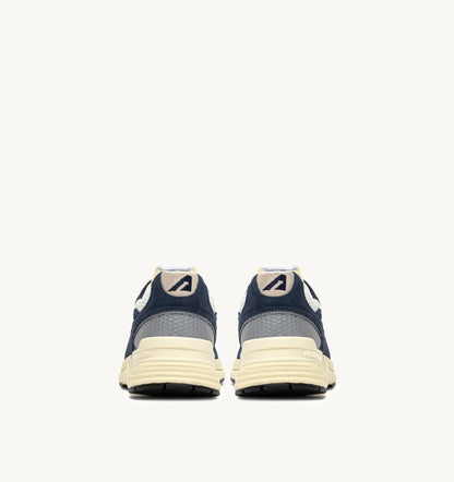 BASKETS HYPERWAY EN MESH ET DAIM BLUETTE ET MARSHMALLOW