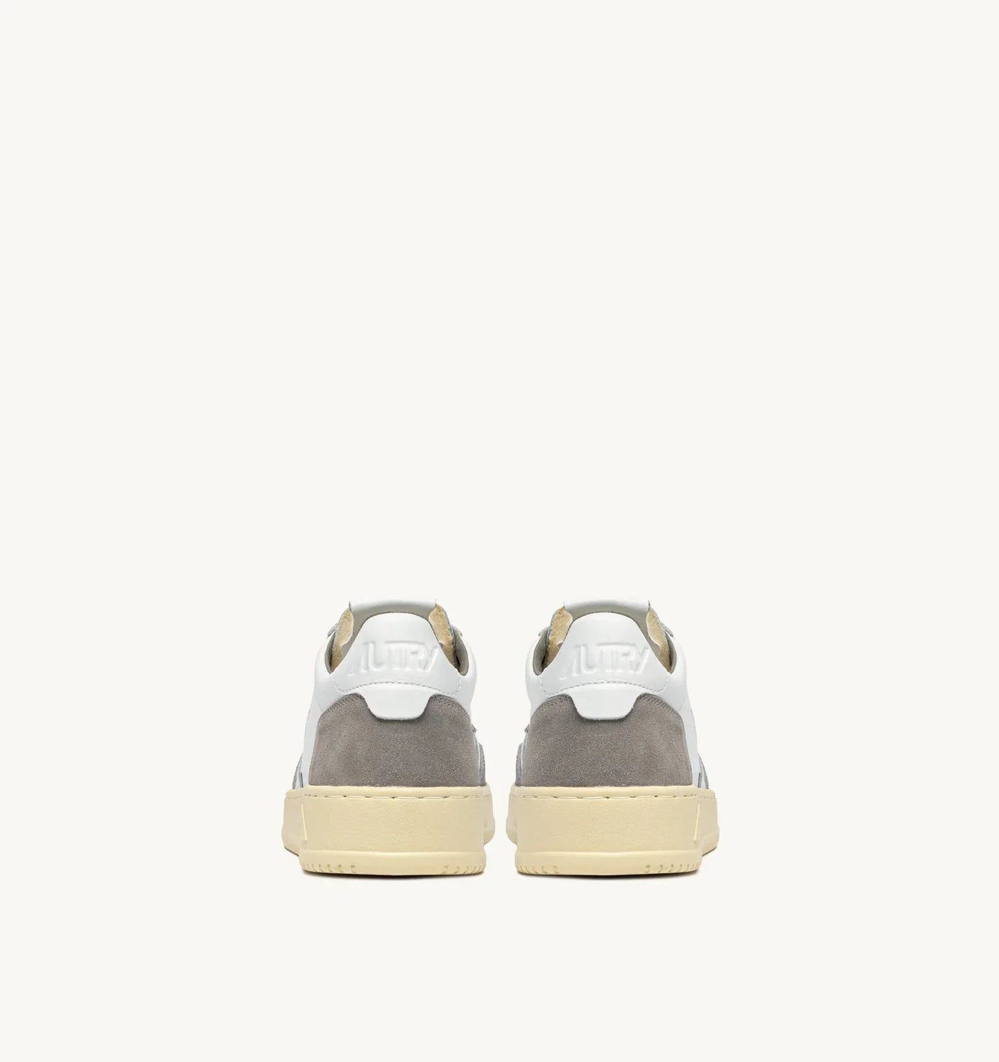 BASKETS MEDALIST LOW EN CUIR BLANC ET DAIM VAPOR