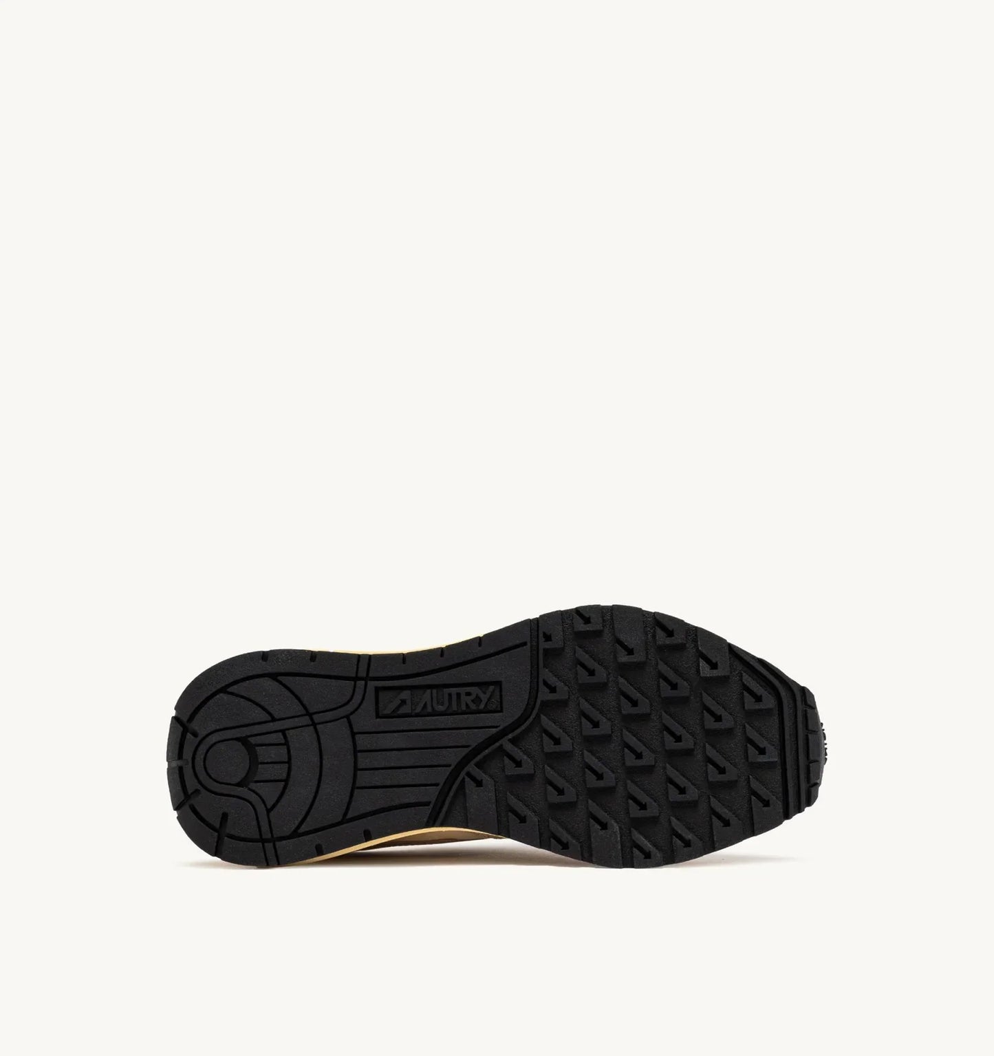 BASKETS REELWIND LOW EN NYLON ET DAIM ECRU ET WHITE PEPPER